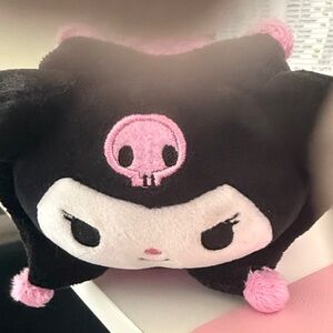 Cute Black and Pink Plush Toy